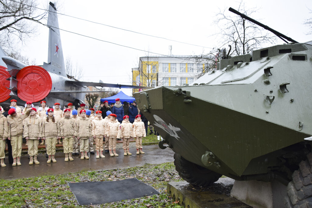 В Твери в торжественной обстановке открыли новый экспонат музея бронетехники В Твери в торжественной обстановке открыли новый экспонат музея бронетехники