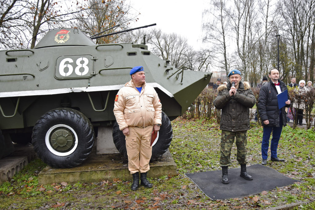 В Твери в торжественной обстановке открыли новый экспонат музея бронетехники