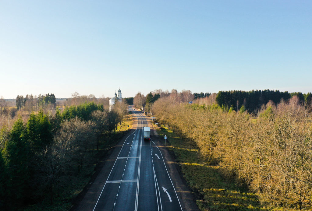 На трассе Торжок-Осташков отремонтировали 25-километровый участок 