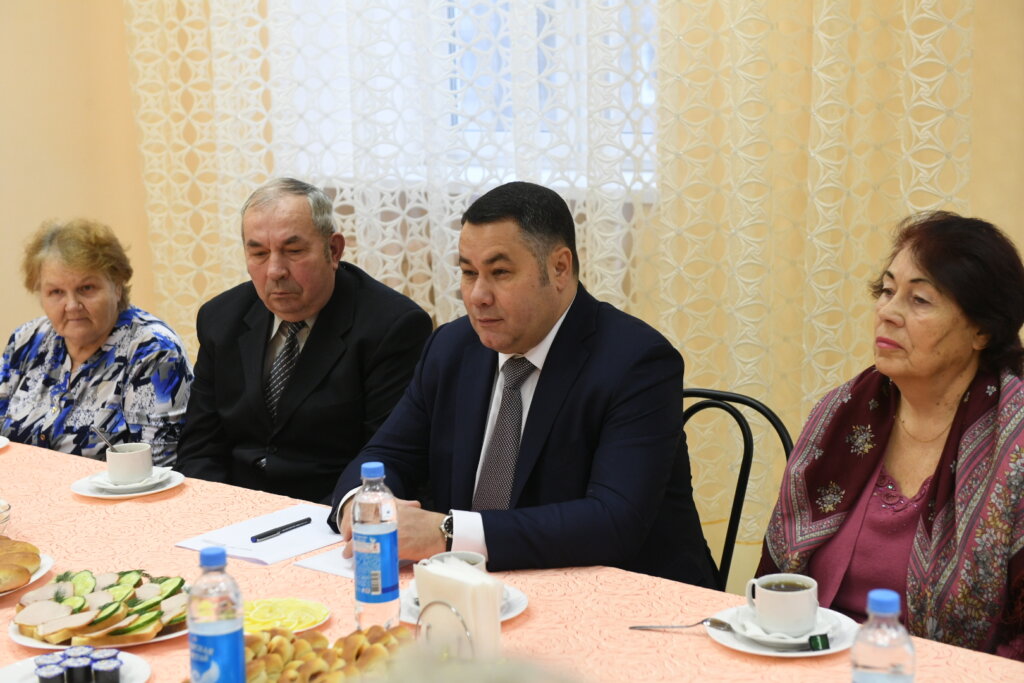 Игорь Руденя провел встречу с ветеранским активом Бологовского района Игорь Руденя провел встречу с ветеранским активом Бологовского района