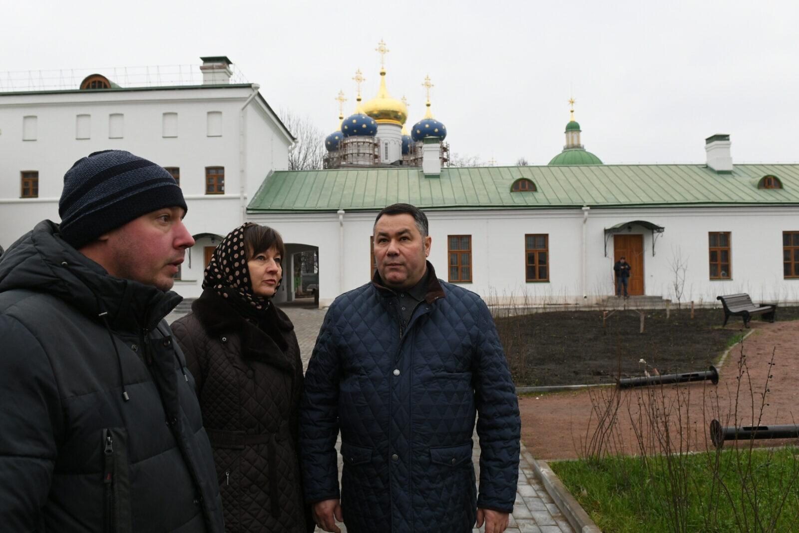 Игорь Руденя оценил, как идёт реставрация объектов Путевого дворца Игорь Руденя оценил, как идёт реставрация объектов Путевого дворца