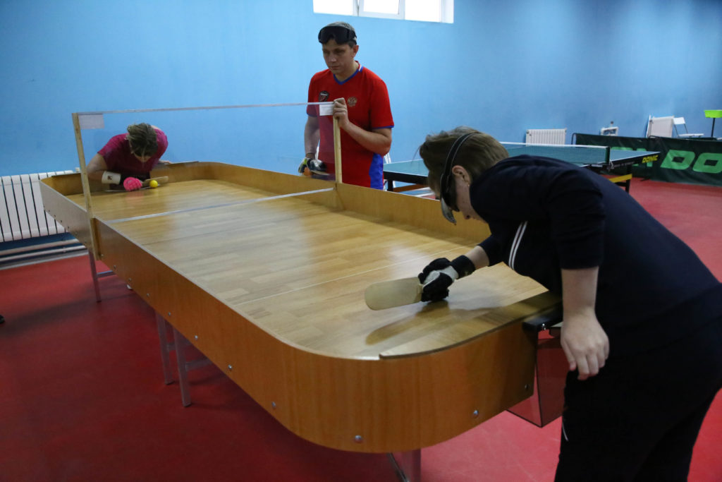 Тверская область третий регион страны, где появился теннисный стол для слабовидящих спортсменов
