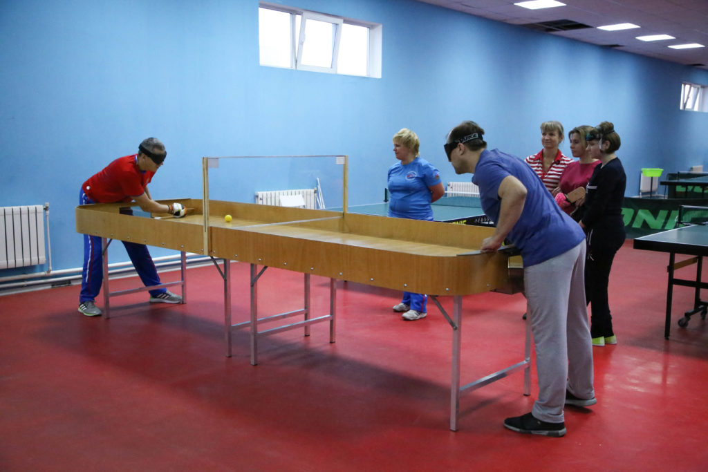 Тверская область третий регион страны, где появился теннисный стол для слабовидящих спортсменов