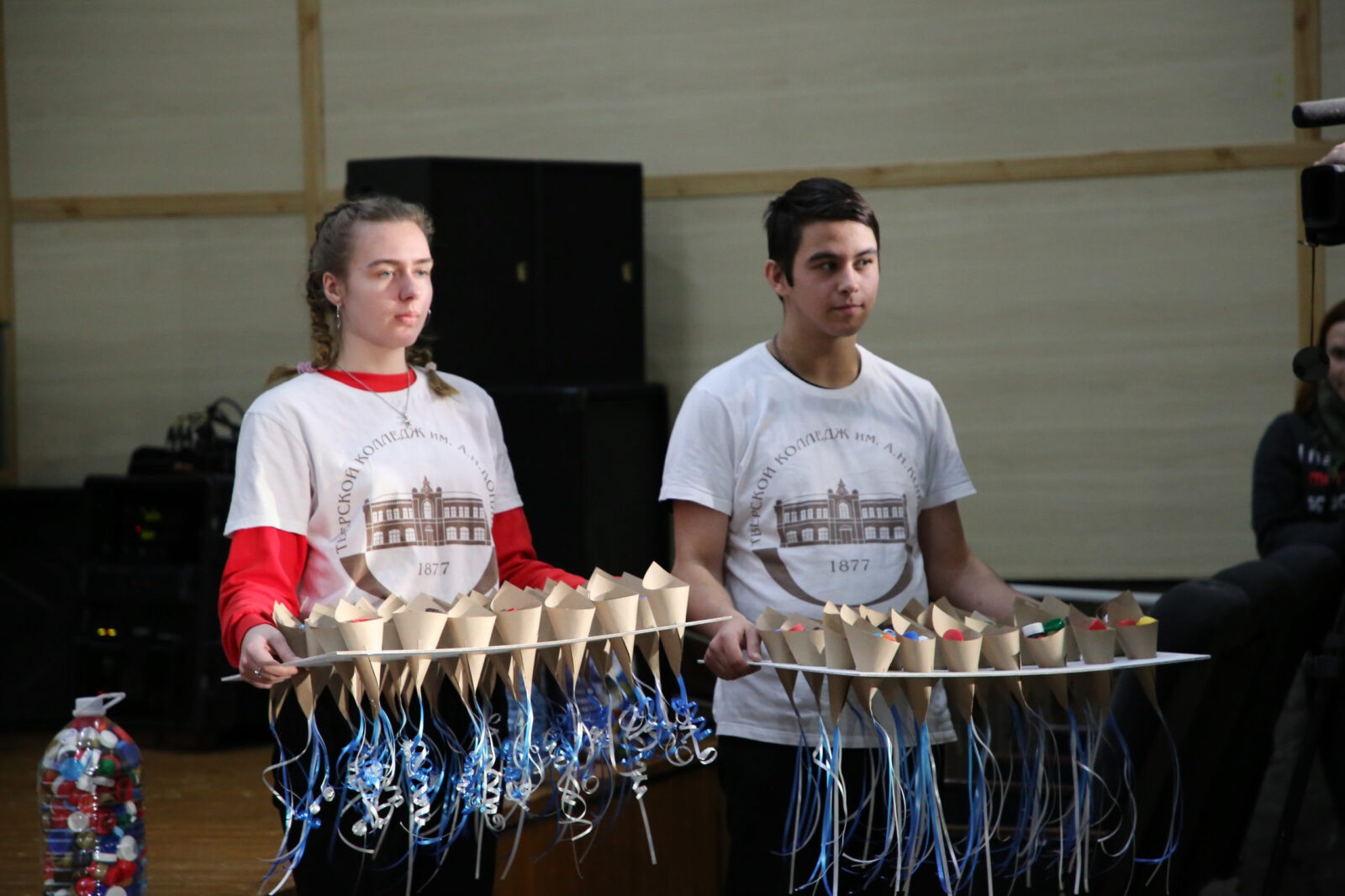 Тверские студенты дали старт сбору пластмассовых крышечек