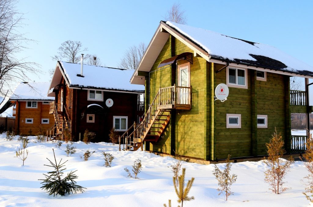 В «Ольгино» действует банный комплекс