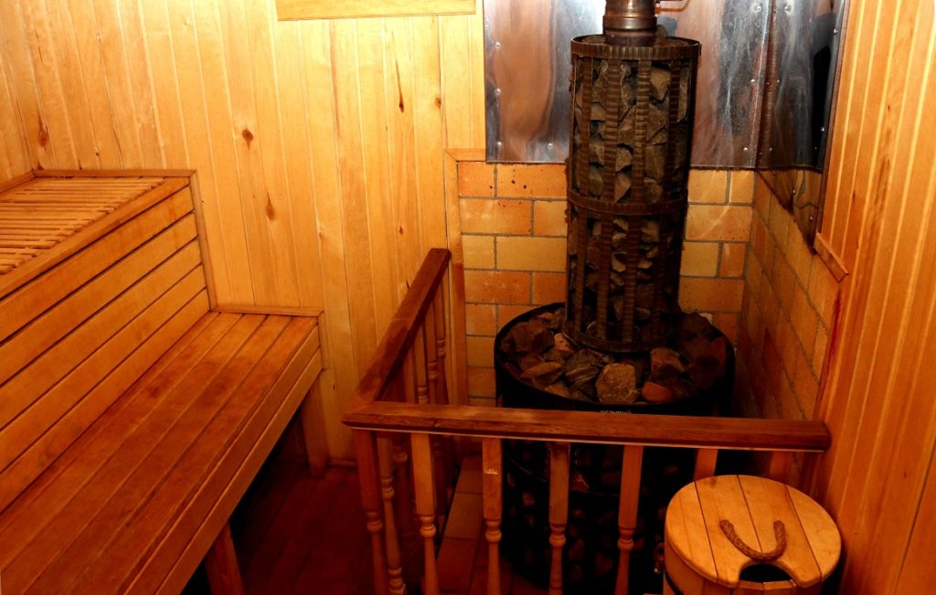 В «Ольгино» действует банный комплекс