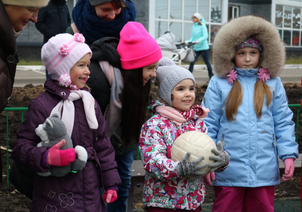 В микрорайоне Южный в Твери открыли новую спортивную площадку