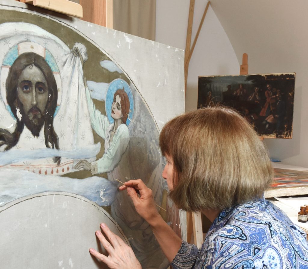 Реставраторы Тверской картинной галереи встретятся с жителями города