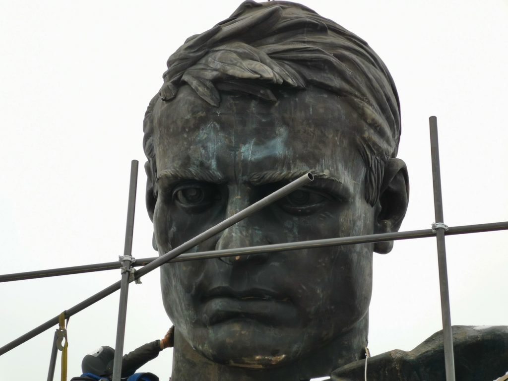 Бронзовый солдат скоро встанет подо Ржевом в полный рост