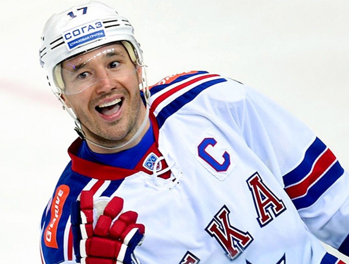 Тверской хоккеист Илья Ковальчук вошел в десятку успешных спортсменов России