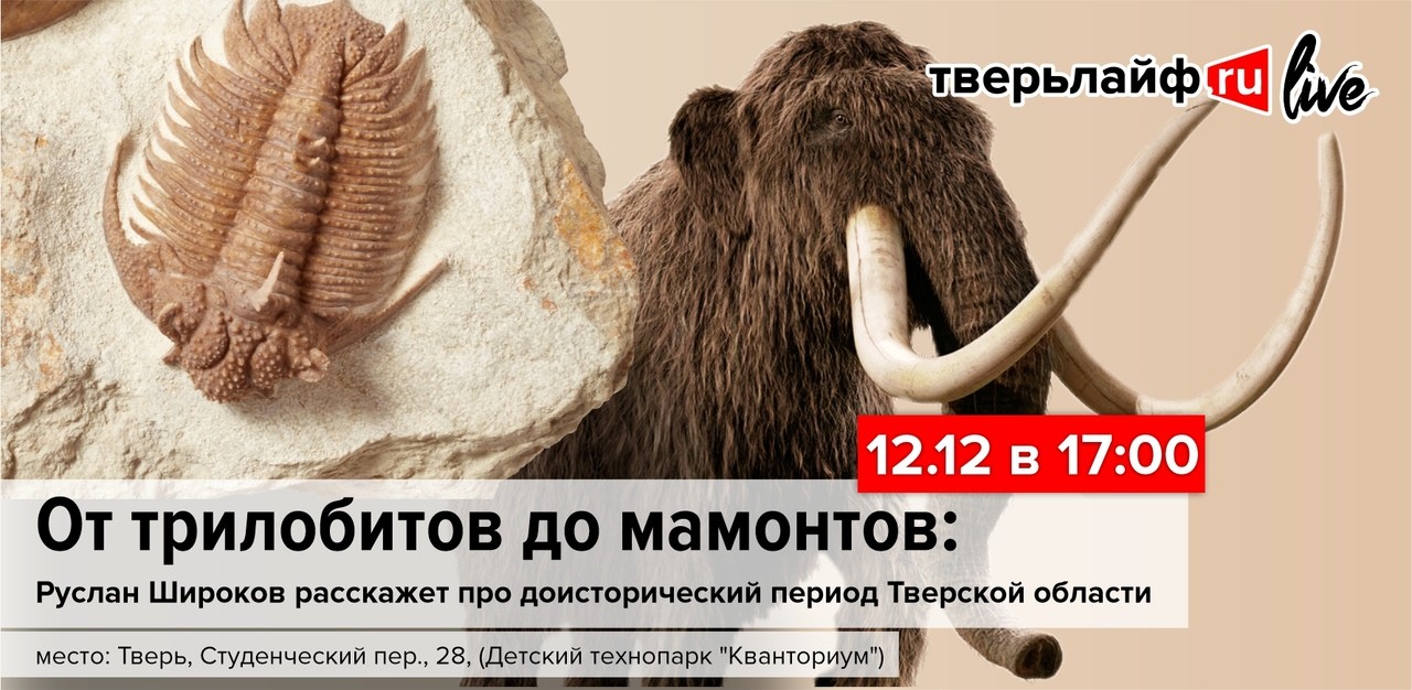 О доисторических жителях и морских пляжах Тверской области расскажет палеонтолог