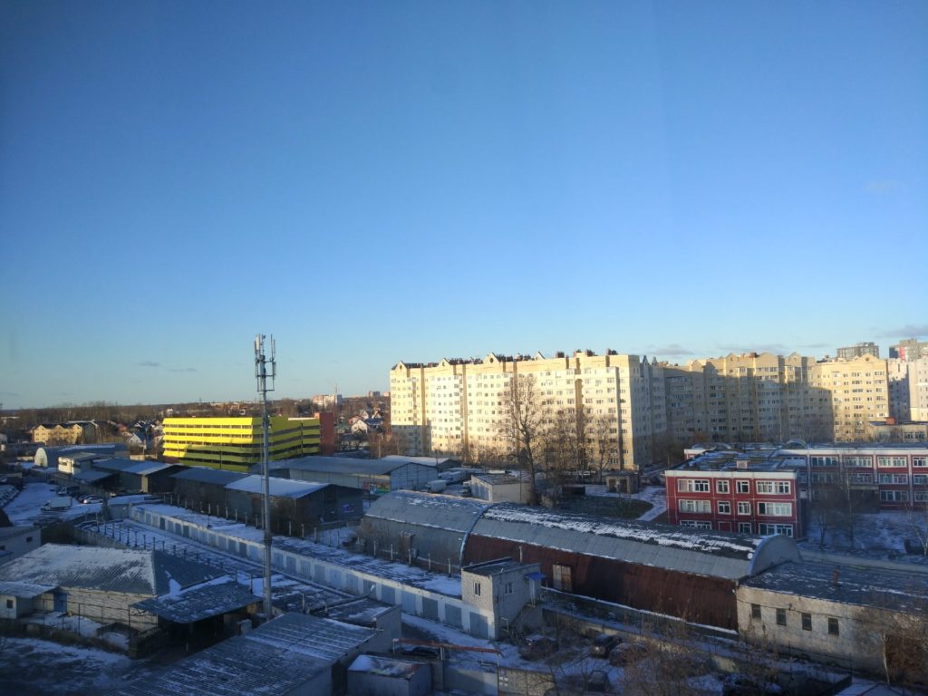 В Твери выглянуло солнце