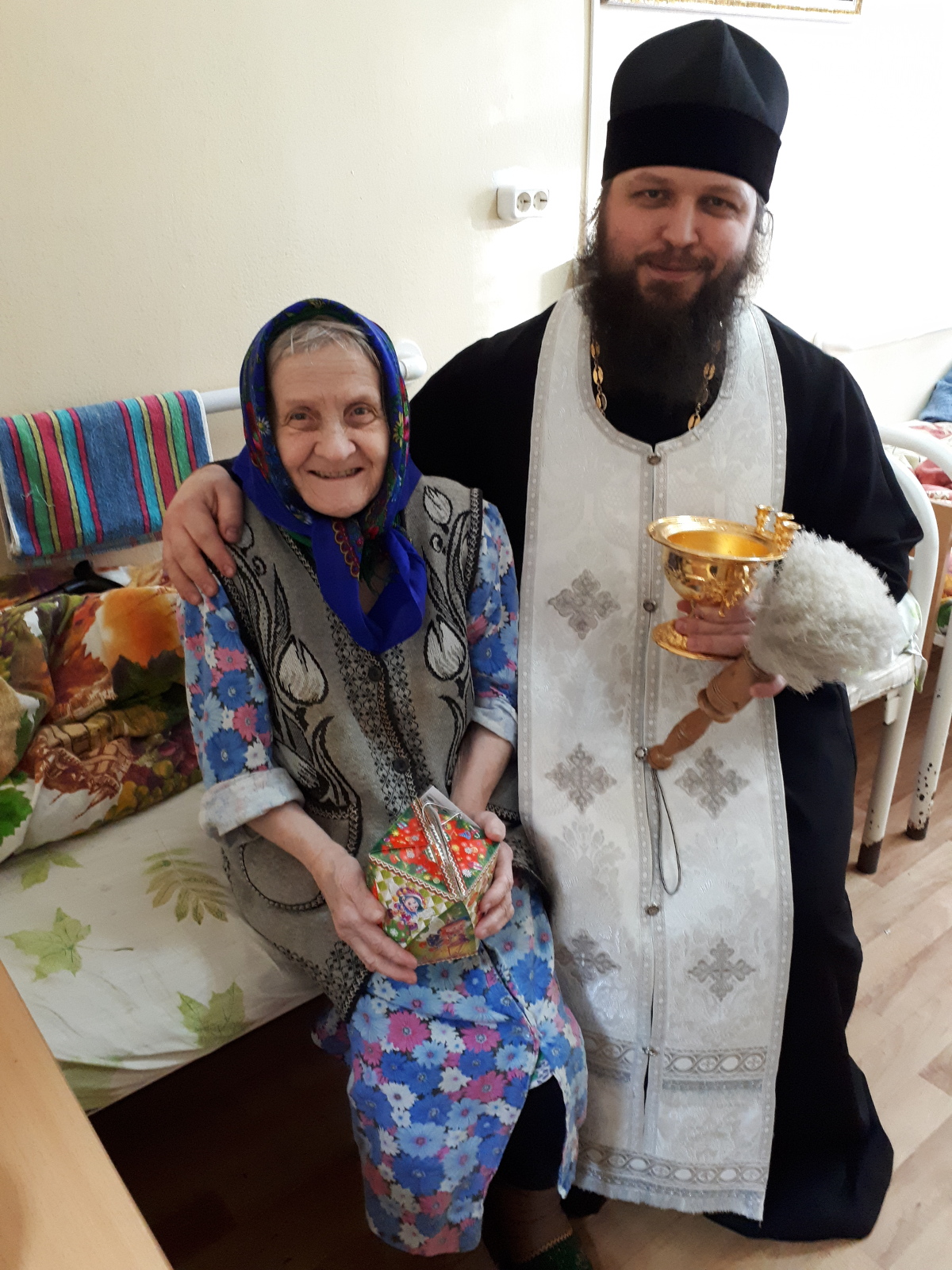 В Твери дом для престарелых окропили святой водой