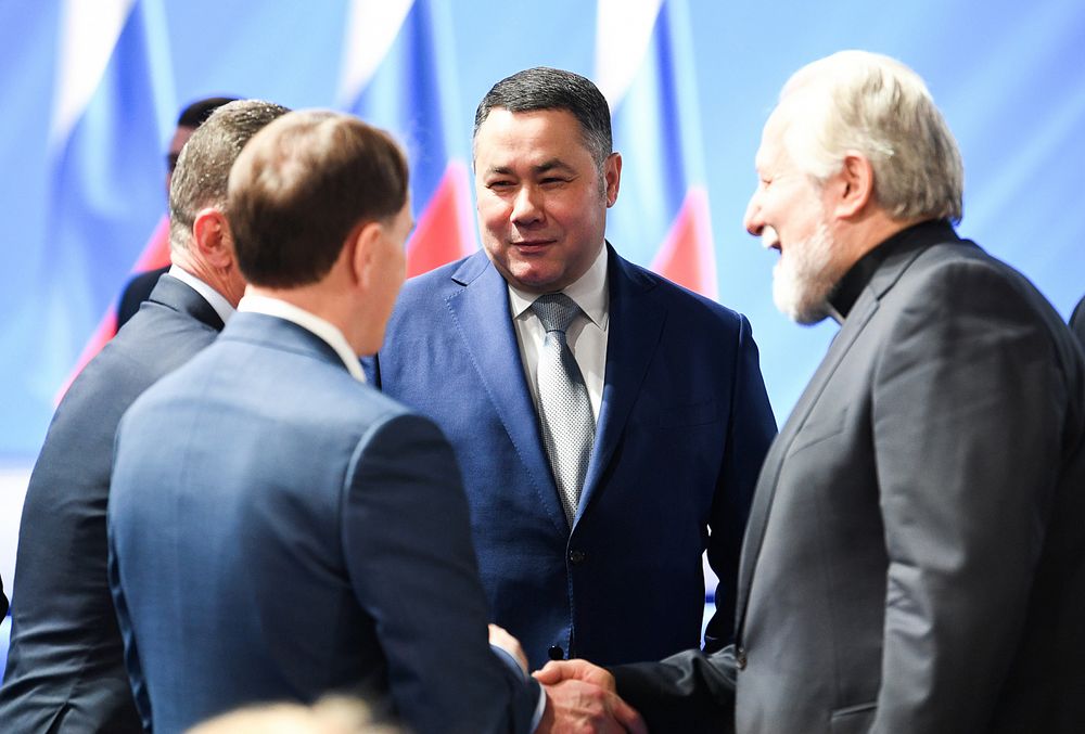 Игорь Руденя присутствовал на оглашении Послания Президента России Федеральному Собранию