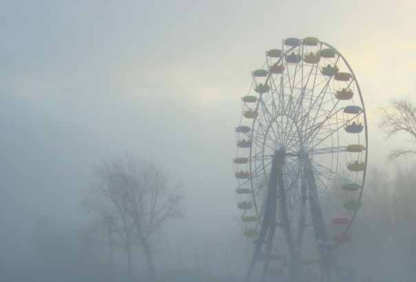 Тверь накрыла густая дымка