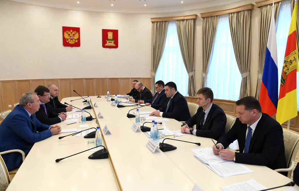 Губернатор обсудил с потенциальными инвесторами сельхозпроекты в Кимрском и Калининском районах Губернатор обсудил с потенциальными инвесторами сельхозпроекты в Кимрском и Калининском районах