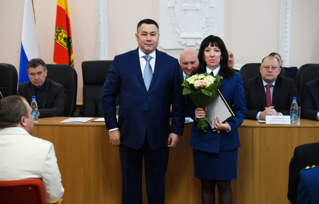 В Тверской области наградили лучших работников прокуратуры