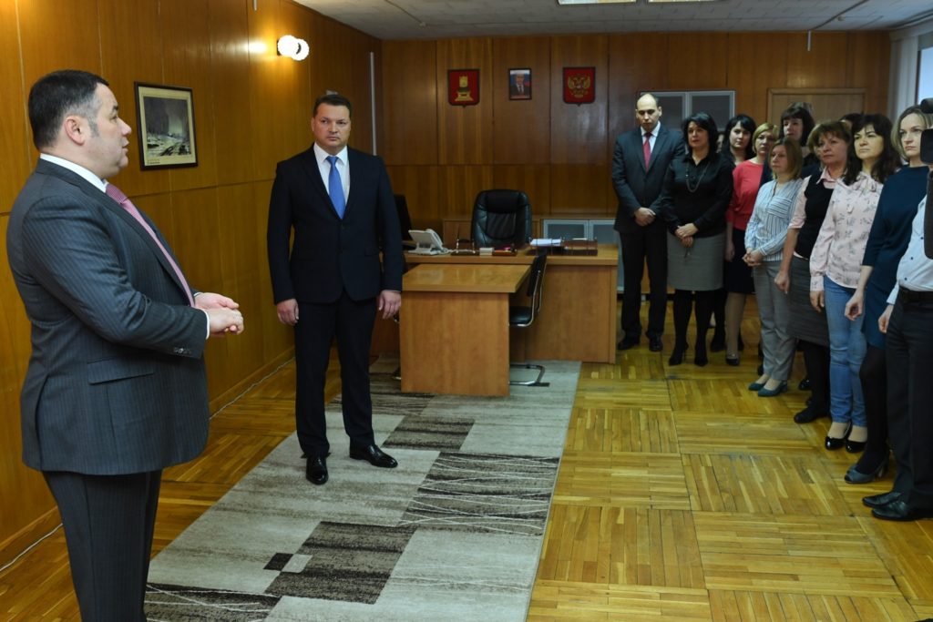 Игорь Руденя представил нового Министра сельского хозяйства Тверской области