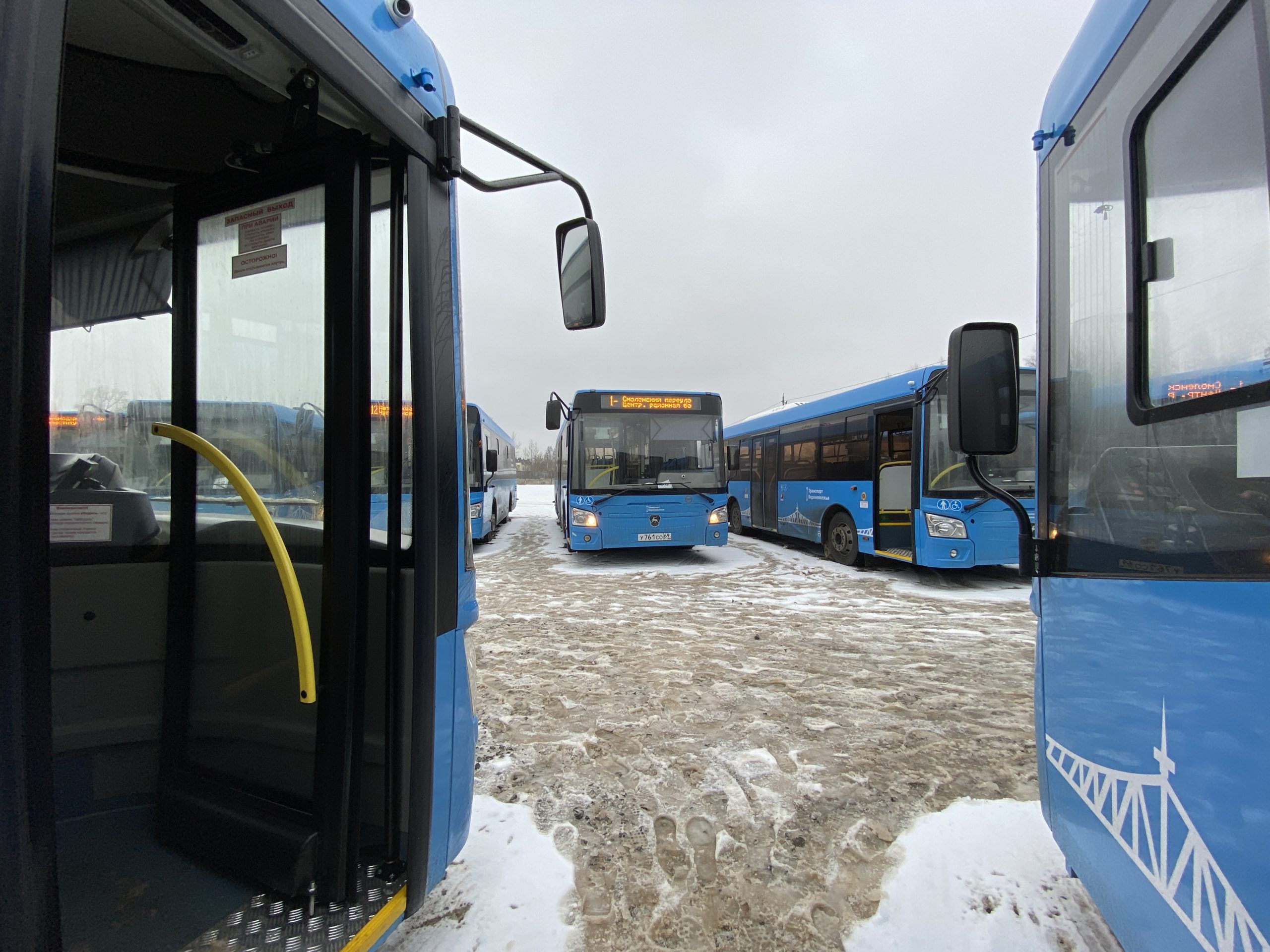 В Тверь прибыла крупная партия новых автобусов