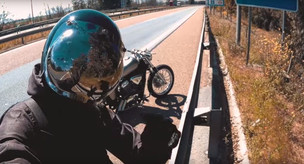 Байкер из Твери вернулся из кругосветного путешествия спустя год ВИДЕО