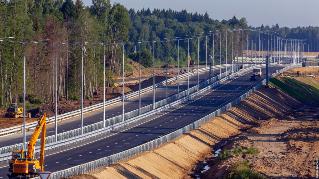 Весной  2020 панируется  повысить скоростной режим  на трассе М11 в Тверской области