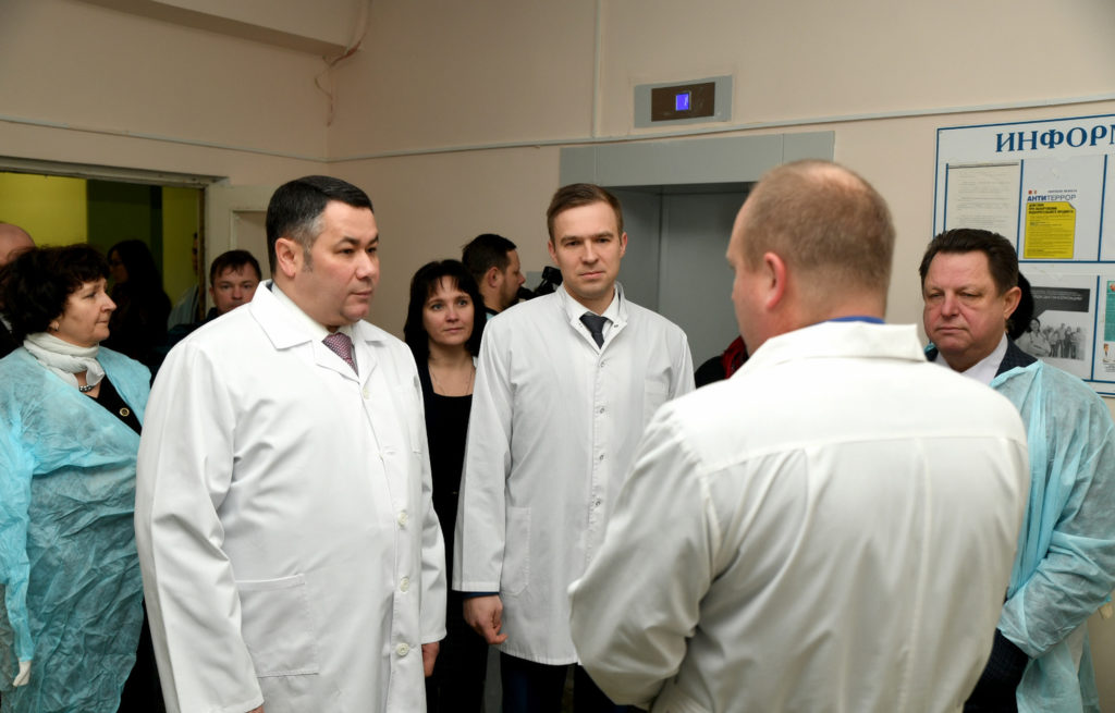 В Кимрской ЦРБ в 2020 году проведут ремонт хирургического и  травматологического отделений