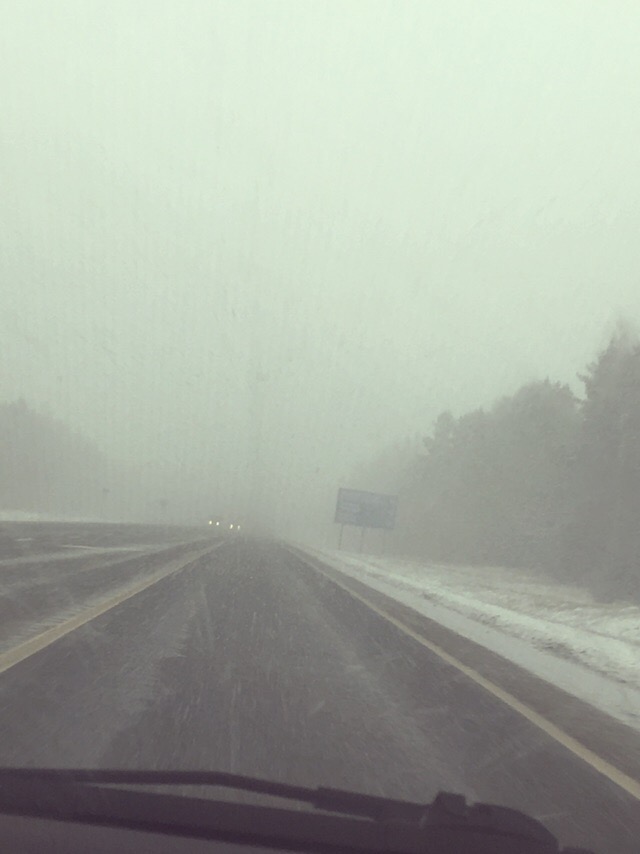 В Тверь пришел долгожданный снег ВИДЕО