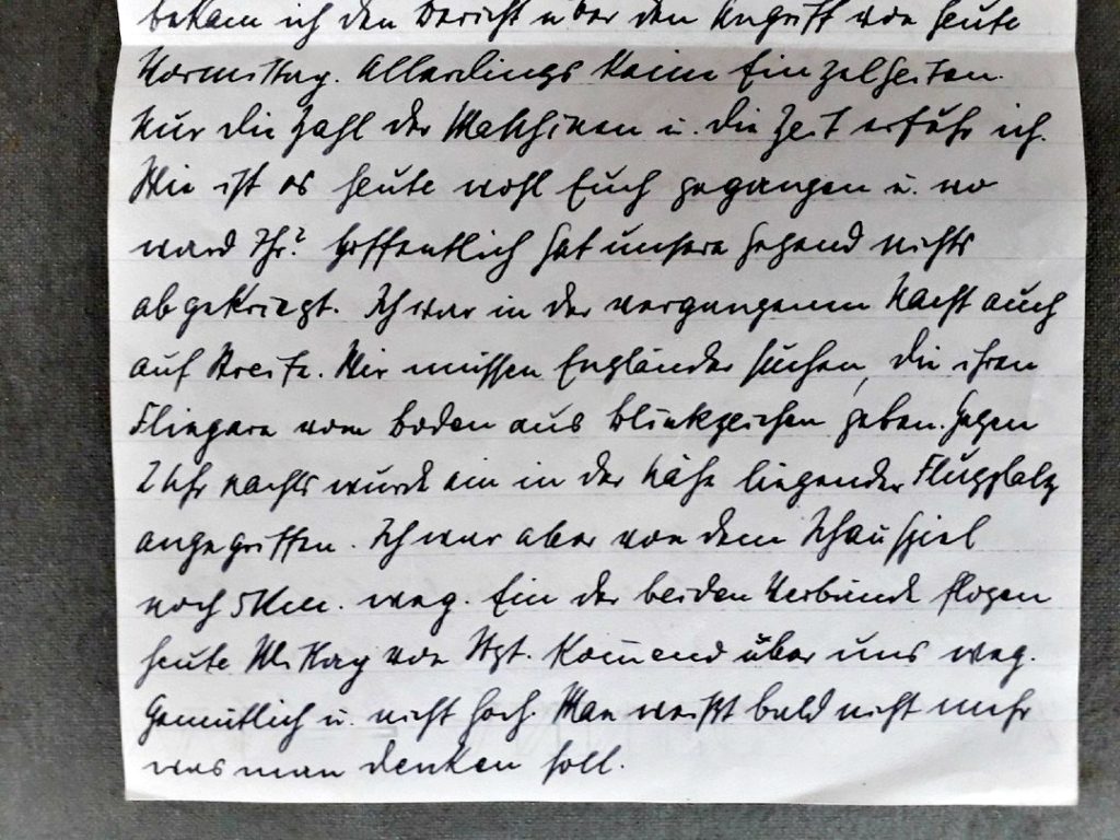 На чердаке старого дома под Тверью найдено немецкое письмо 1943 года