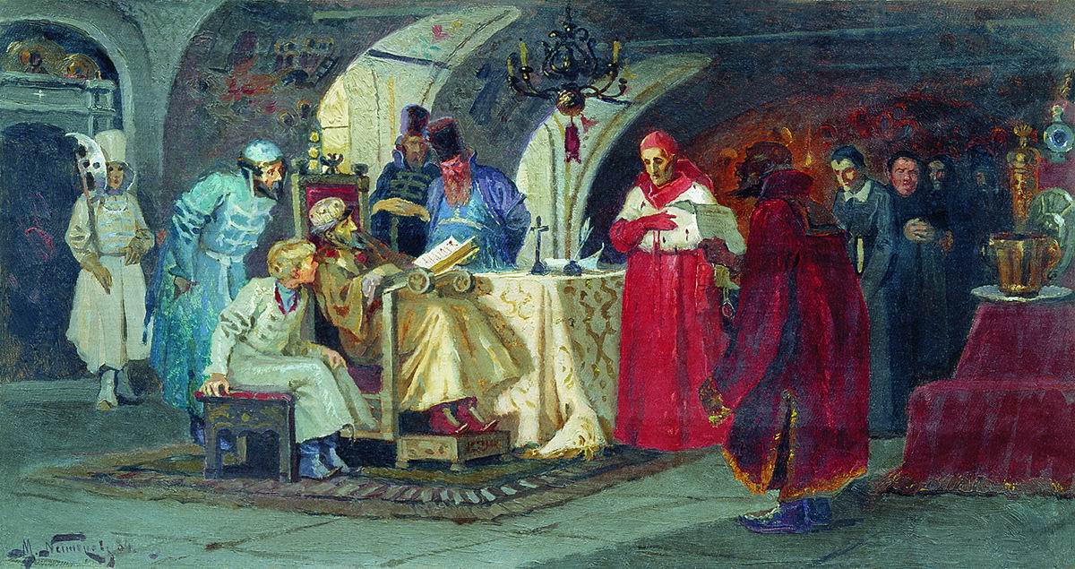 Как папские послы в Старице пытались склонить Ивана Грозного сменить веру Как папские послы в Старице пытались склонить Ивана Грозного сменить веру