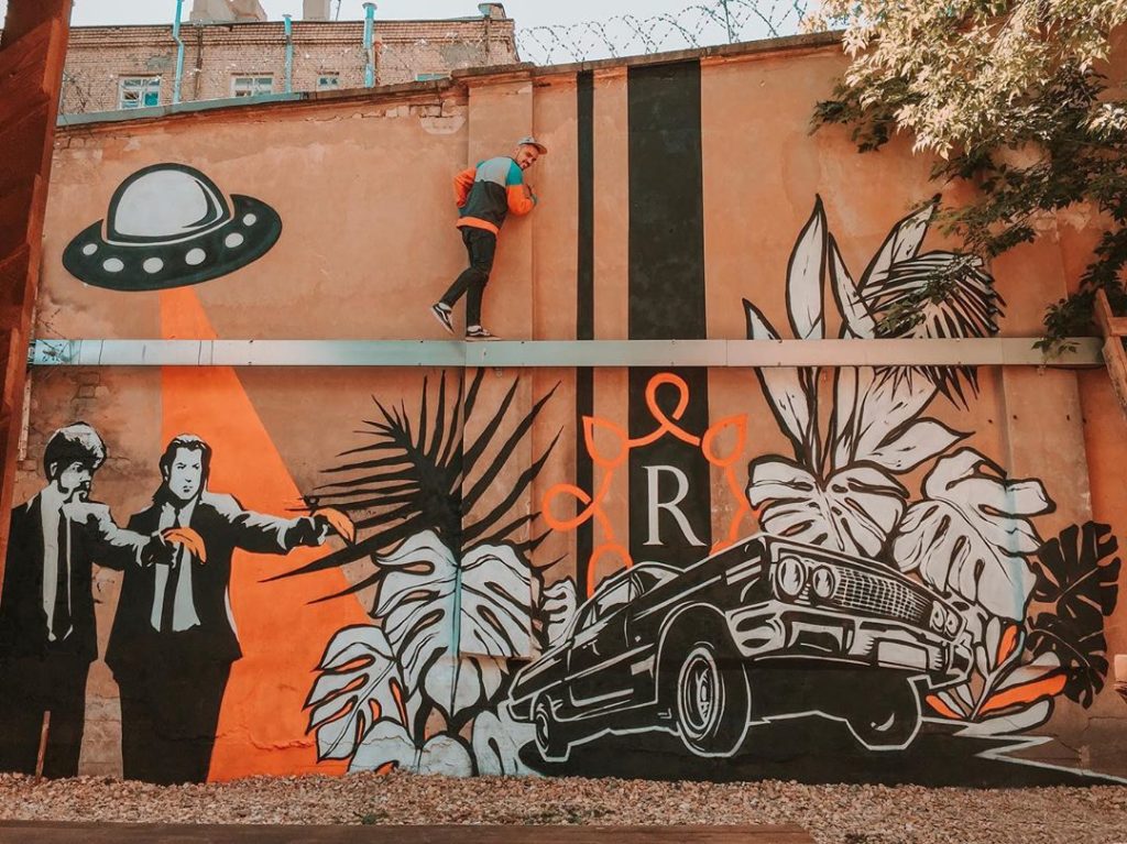 Тверской художник нарисовал граффити в крупных городах Мексики, Испании, Португалии и Африки Тверской художник нарисовал граффити в крупных городах Мексики, Испании, Португалии и Африки