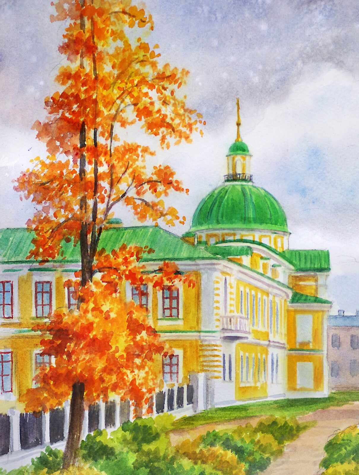 Воображаемый туризм: иллюстратор и художник Варвара Леднёва, о камбэке в дофотографическую эпоху