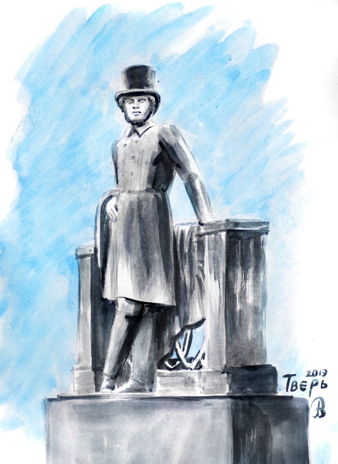 Воображаемый туризм: иллюстратор и художник Варвара Леднёва, о камбэке в дофотографическую эпоху