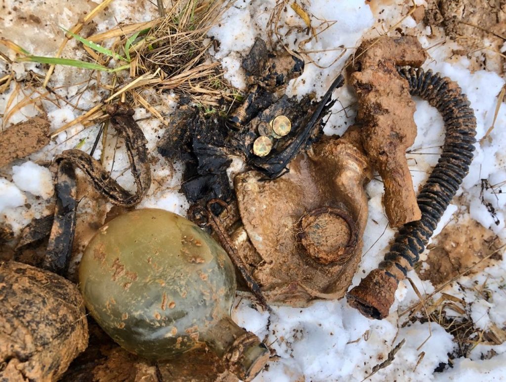 В Тверской области обнаружили останки семи солдат В Тверской области обнаружили останки семи солдат