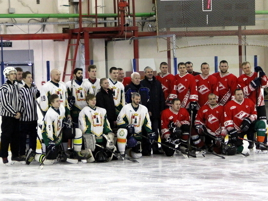 В  Тверской области отметили 20 лет со дне первого матча по хоккею