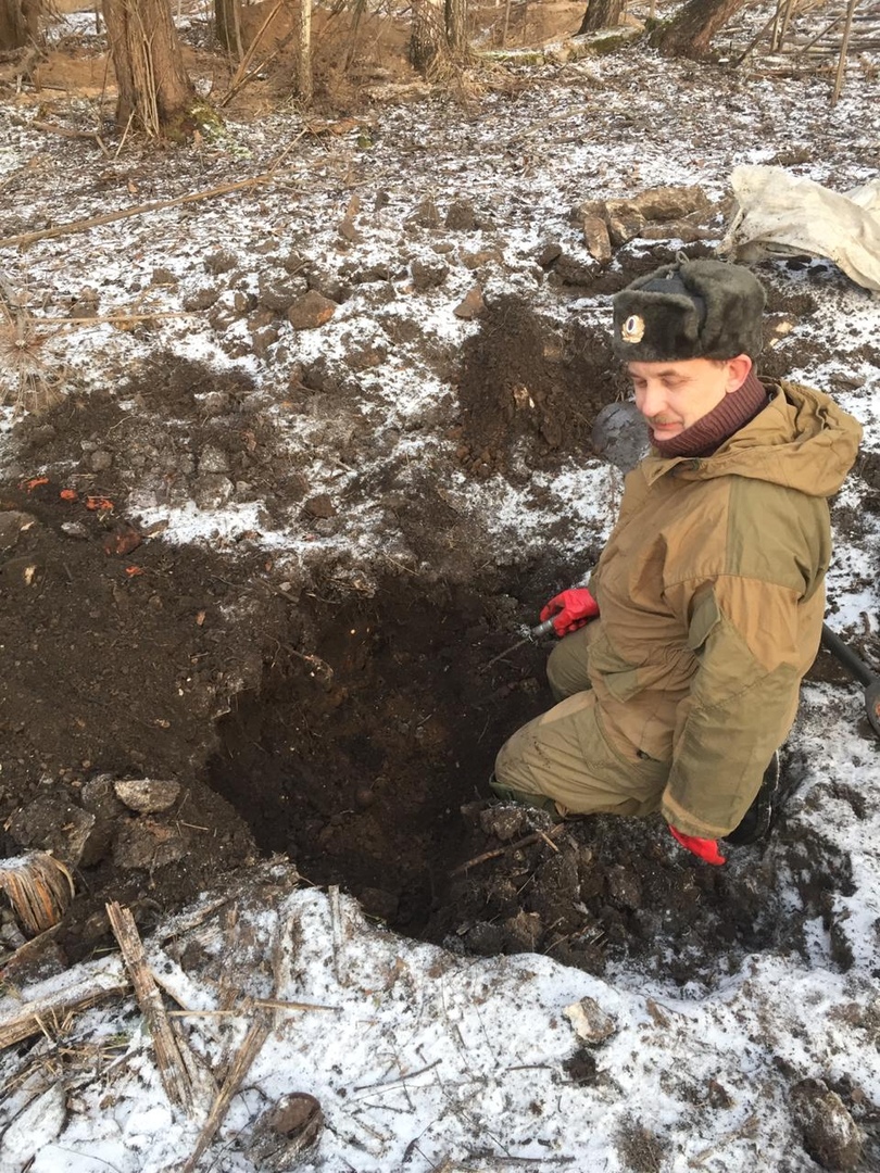 Кабаны помогли найти останки солдат в Тверской области