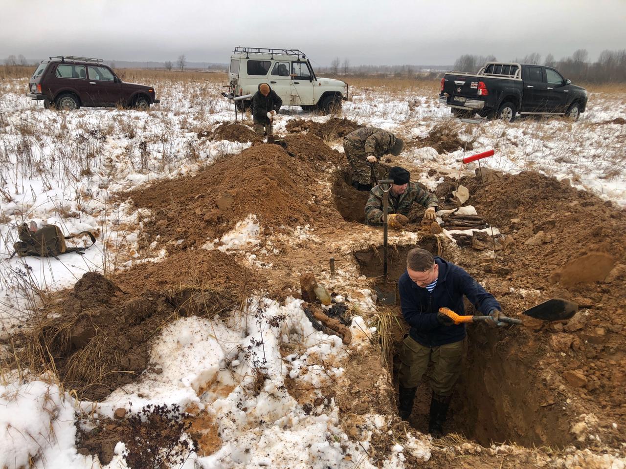 В Тверской области обнаружили останки семи солдат