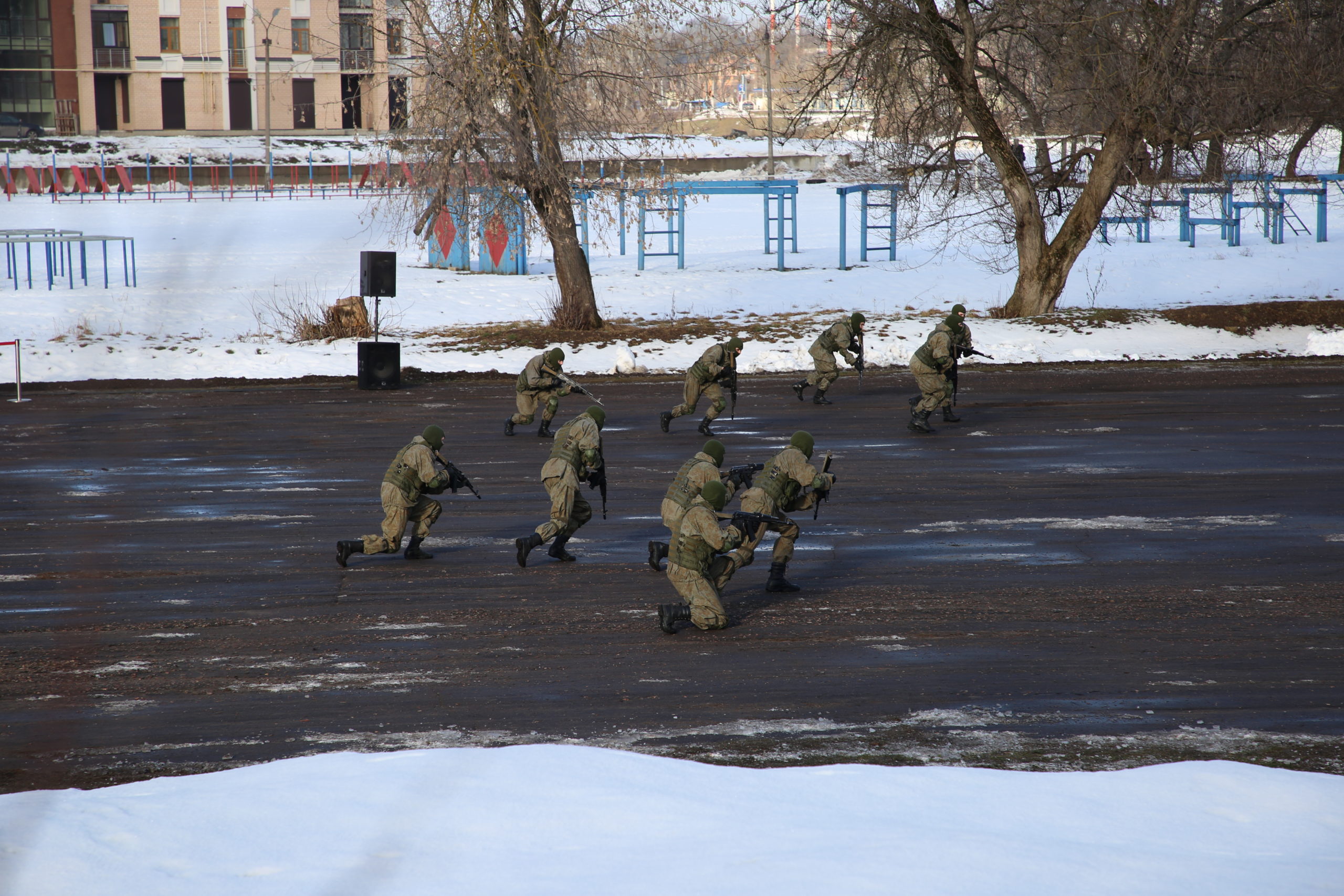 В Твери прошли показательные выступления в честь окончания боевых действий в Афганистане