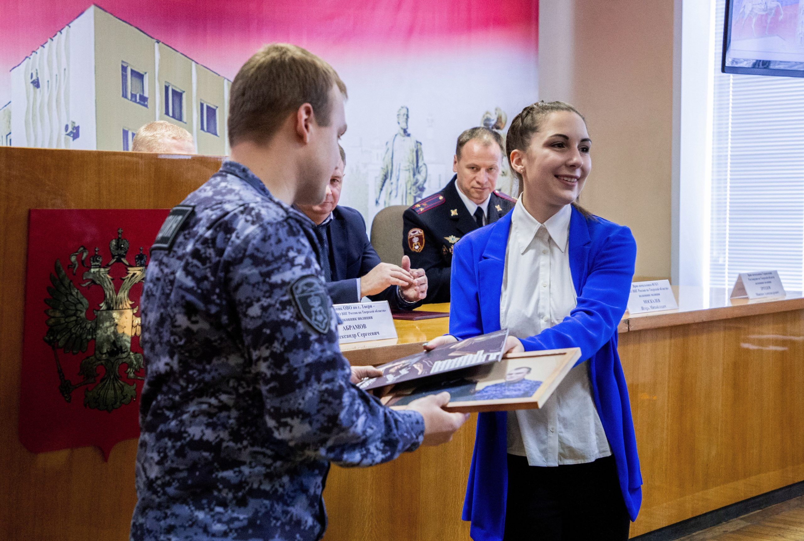 В Твери отпраздновали годовщину со дня образования батальона полиции вневедомственной охраны города