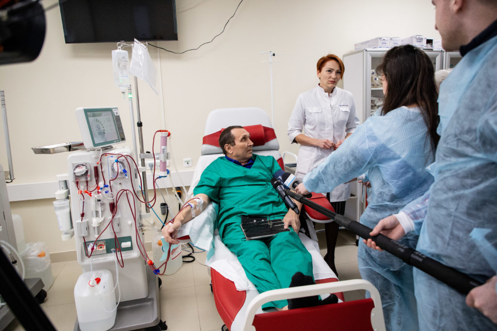 В Твери открылся новый диализный центр с аппаратами "искусственная почка" В Твери открылся новый диализный центр с аппаратами "искусственная почка"