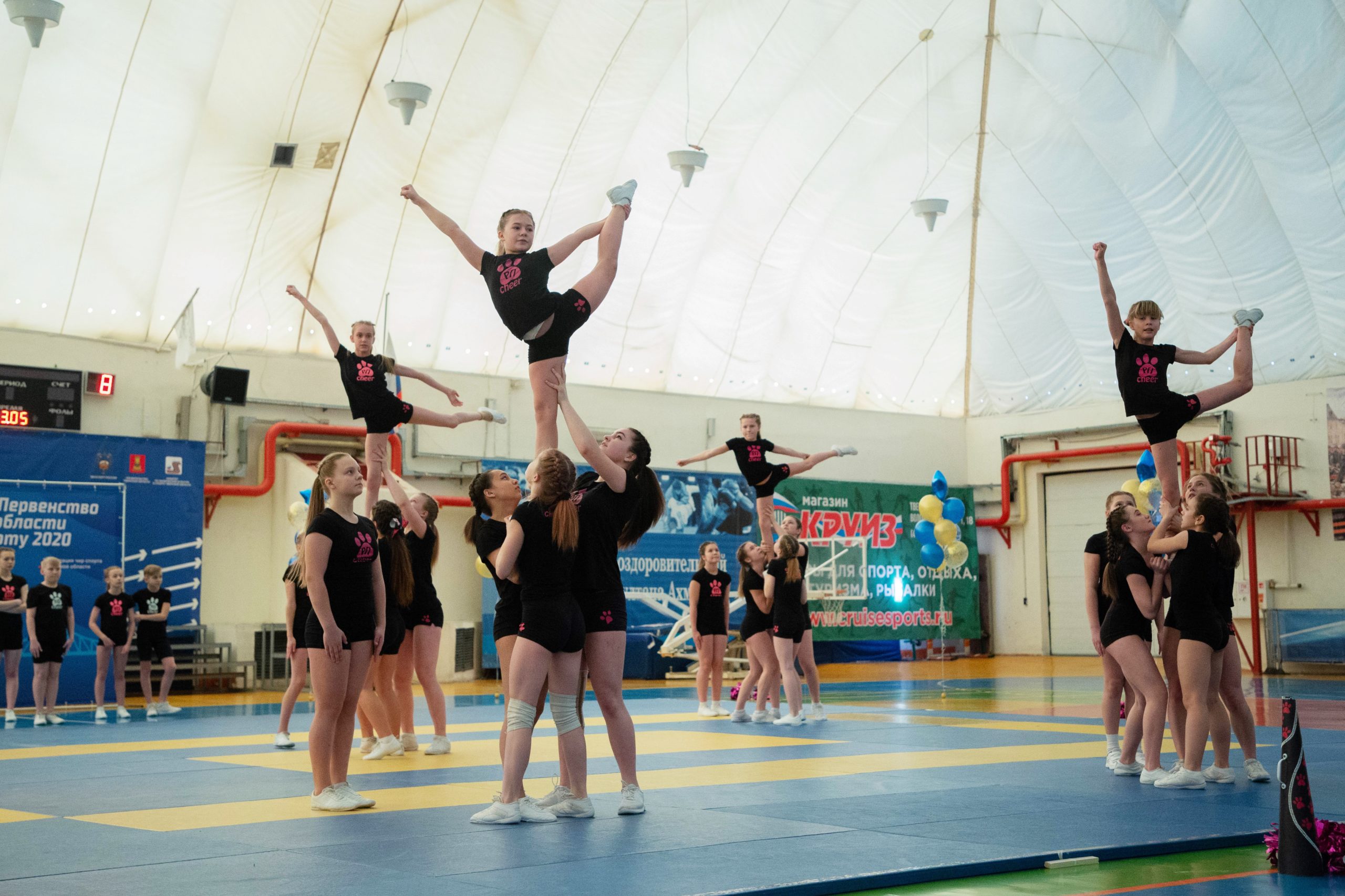 В Твери прошел чемпионат области по черлидингу
