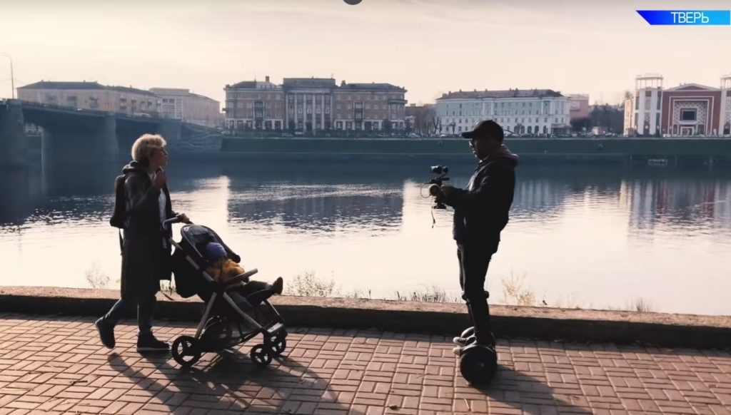 Семья путешественников сняла видео о поездке по Твери