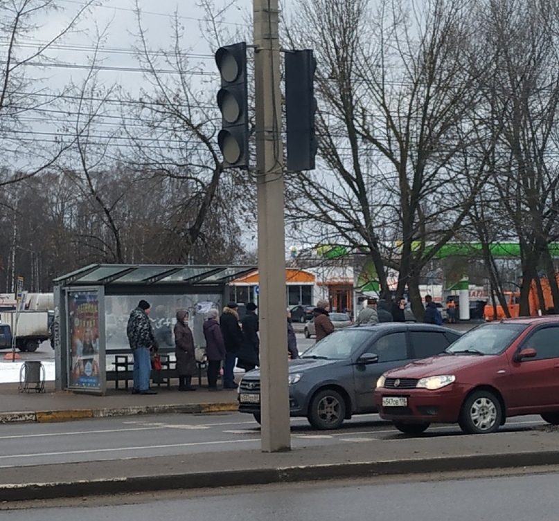 В Твери на Октябрьском проспекте не работает светофор В Твери на Октябрьском проспекте не работает светофор