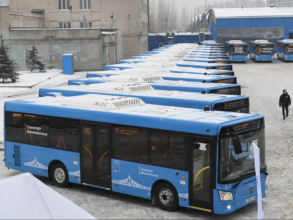 Появилось видео, как собирают новые автобусы для Твери Появилось видео, как собирают новые автобусы для Твери