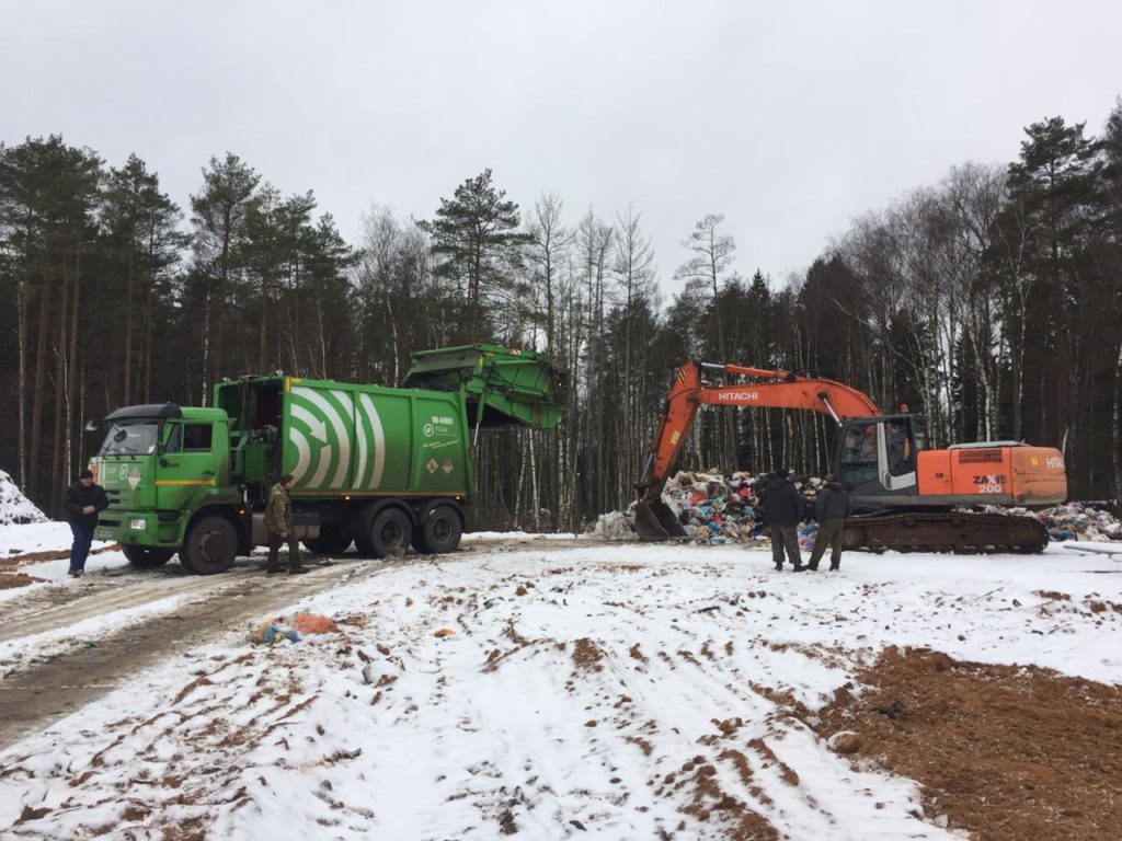 В Конаковском районе Тверской области заработала мусороперегрузочная станция