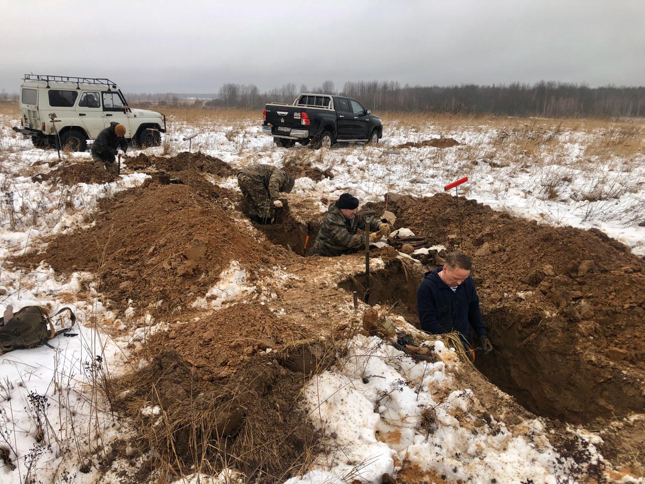 В Тверской области обнаружили останки семи солдат