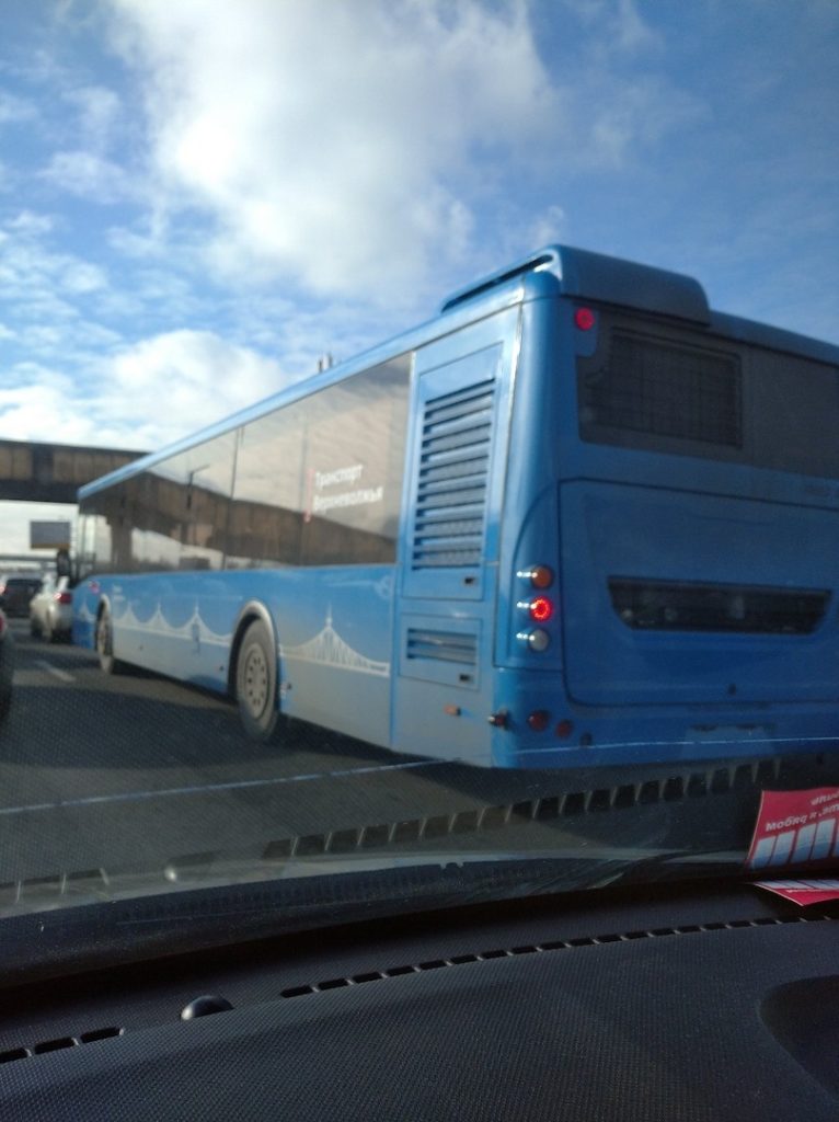 Автобусы новой транспортной системы Твери замечены в Москве Автобусы новой транспортной системы Твери замечены в Москве