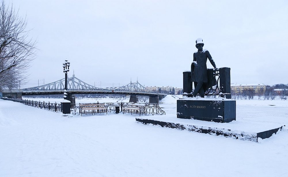 В Тверскую область пришла зима