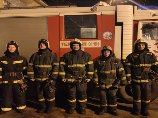 Из огня в Твери спасли человека Из огня в Твери спасли человека