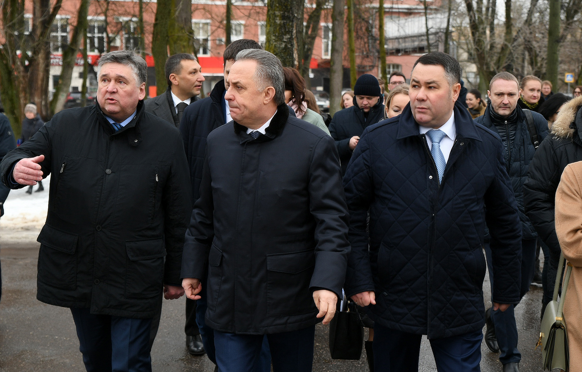 Виталий Мутко посетил Морозовский городок в Твери