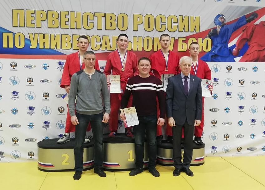 Тверские универсальные бойцы стали победителями и призерами первенства России